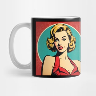 Pop Blondie Girl Mug